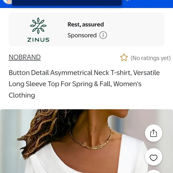 Asymmetrical shirt size XL - Picture 2 of 2